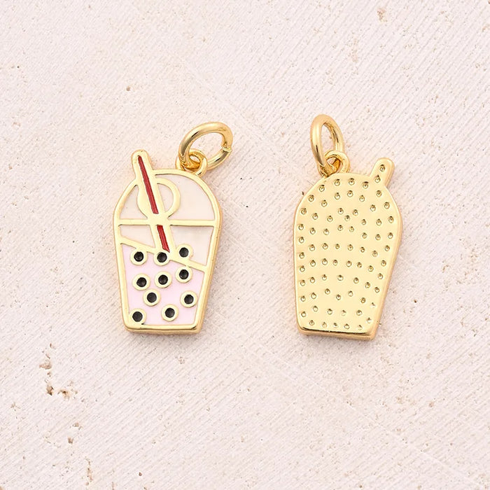 Bubble Tea Cup Charm