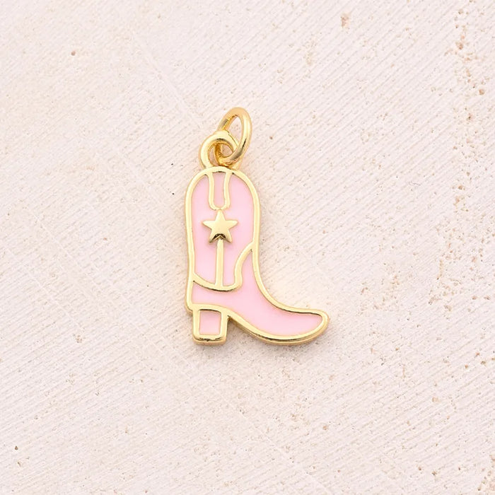 Quirky Cowboy Boot Charm