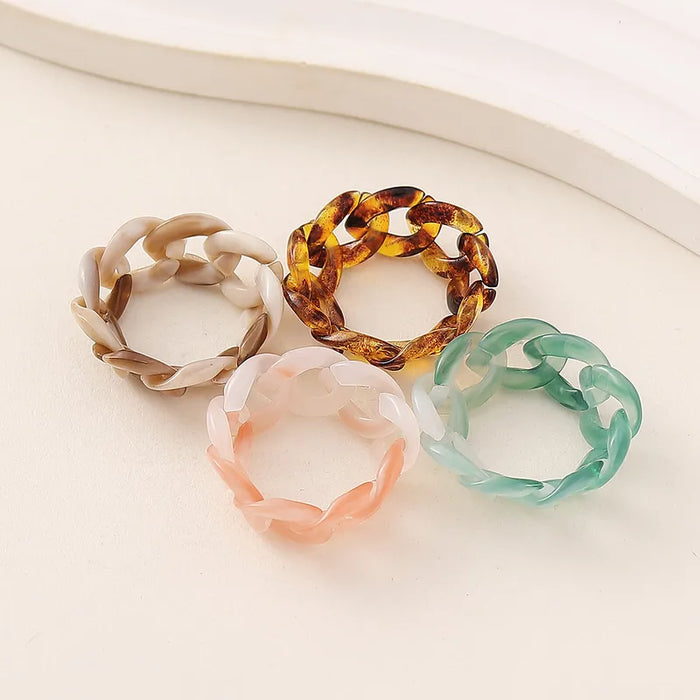 Blush Loop Ring