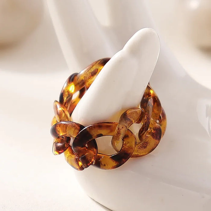 Blush Loop Ring