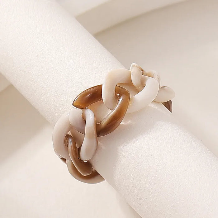 Blush Loop Ring