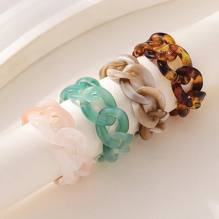 Blush Loop Ring