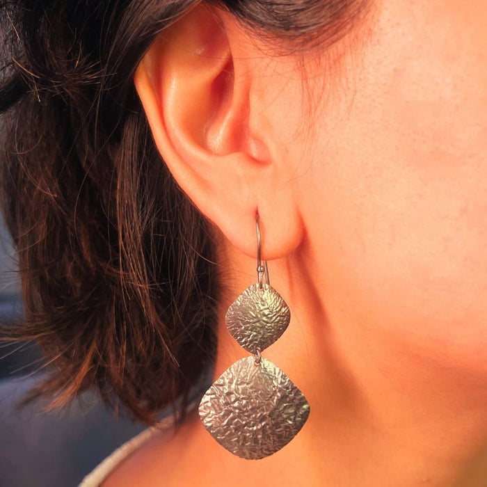 Midnight Ripple Earrings