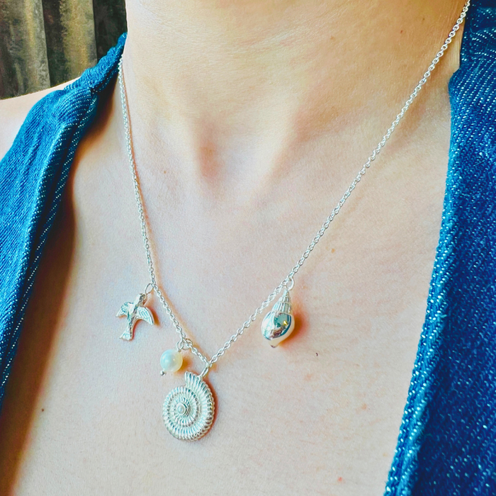 Seashell Charms Necklace
