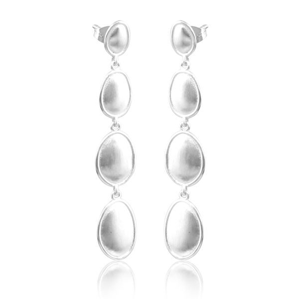 Silver plated earrings