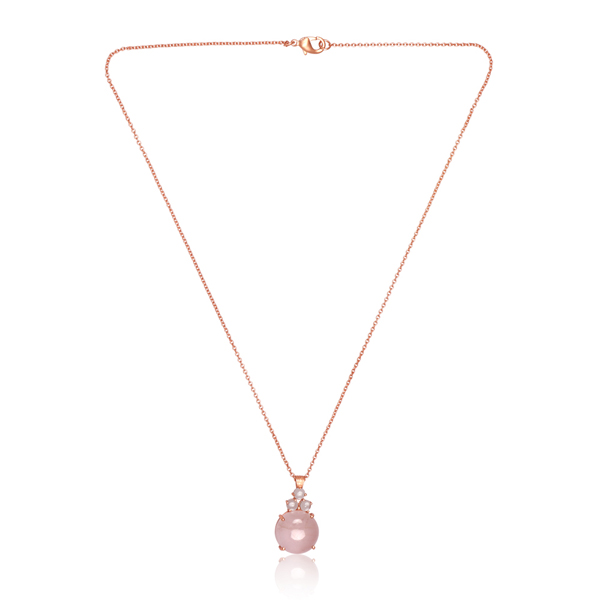 Rosé Bloom Pendant