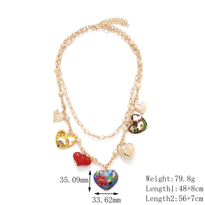 Luna Love Chain Necklace