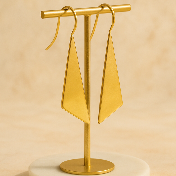 Golden Drop Earrings