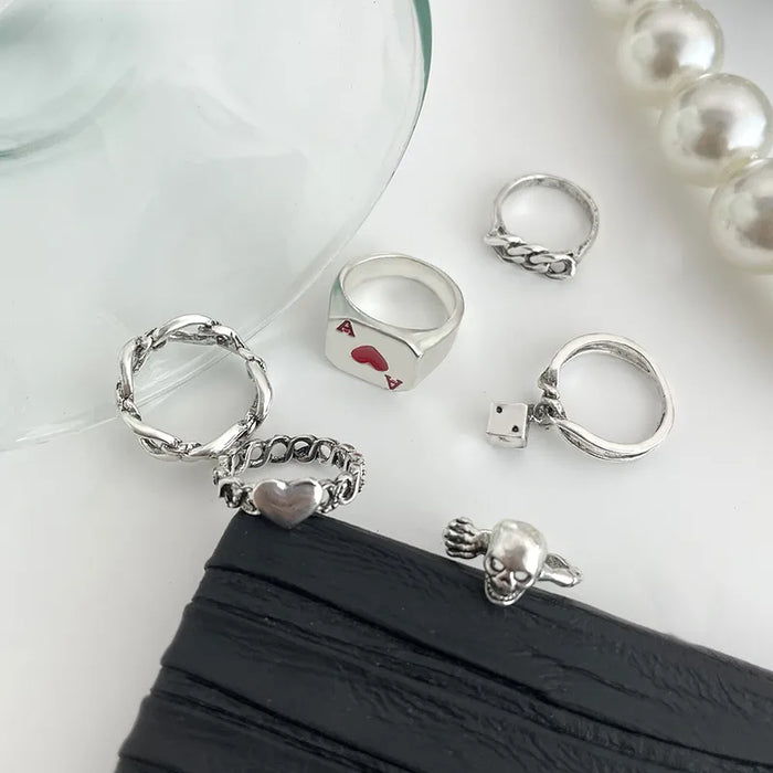 Rebel Hearts Ring Set