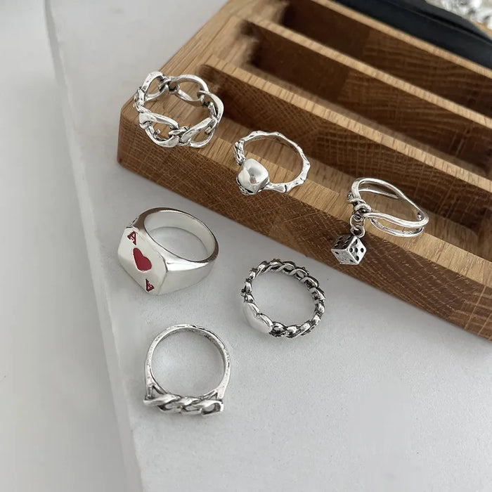 Rebel Hearts Ring Set
