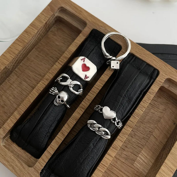 Rebel Hearts Ring Set