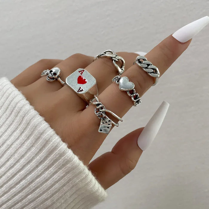 Rebel Hearts Ring Set