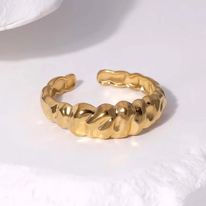 Molten Luxe Open Ring