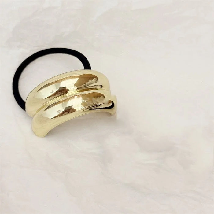 Golden Double Layer Adornment