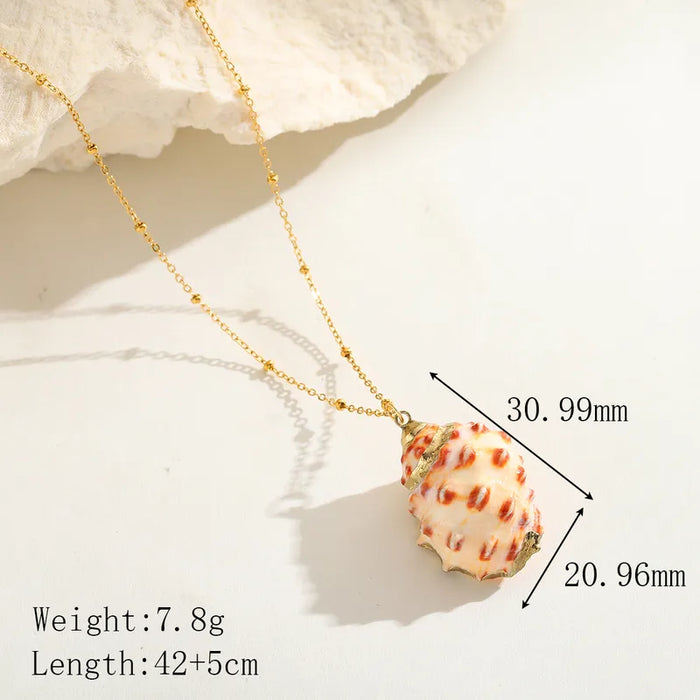 Sunset Shell Pendant