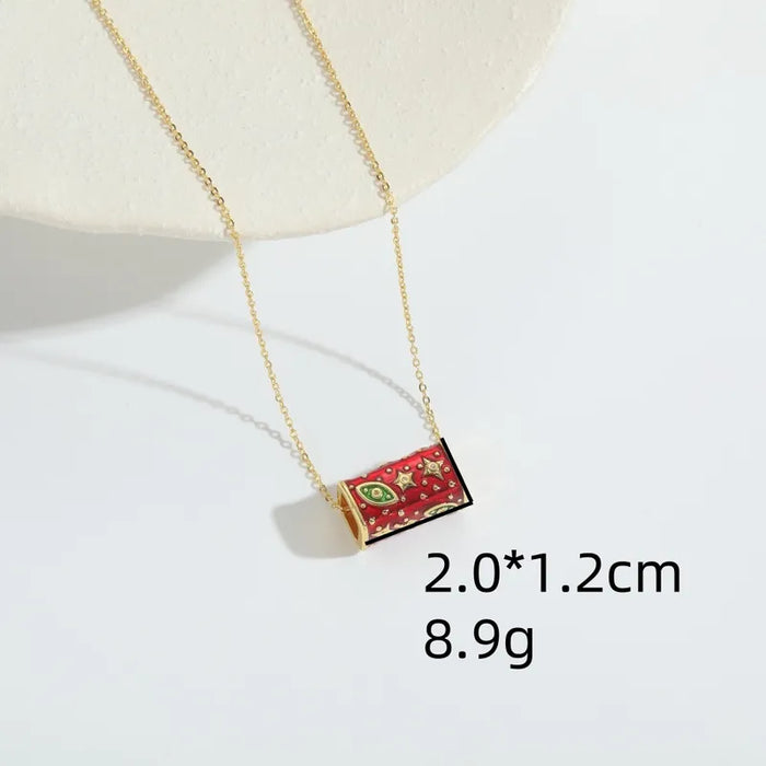 Red Talisman Pendant
