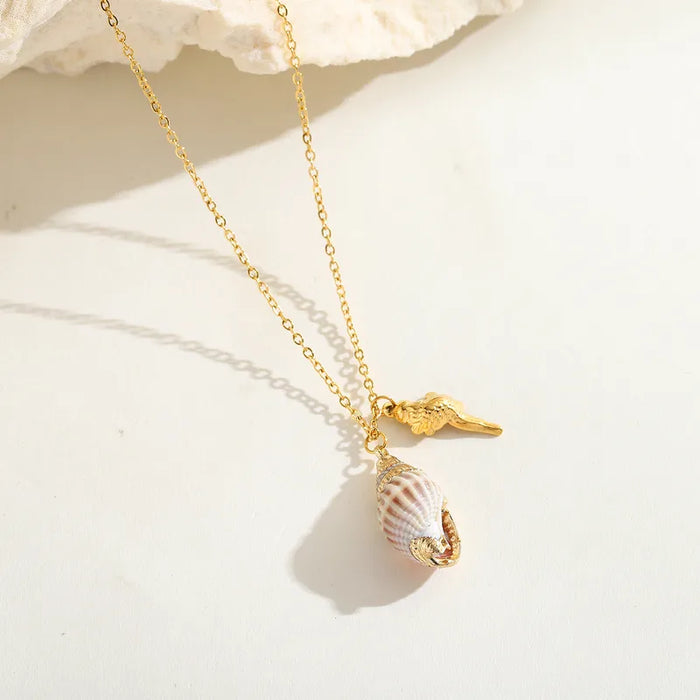 Seashell Pendant Chain