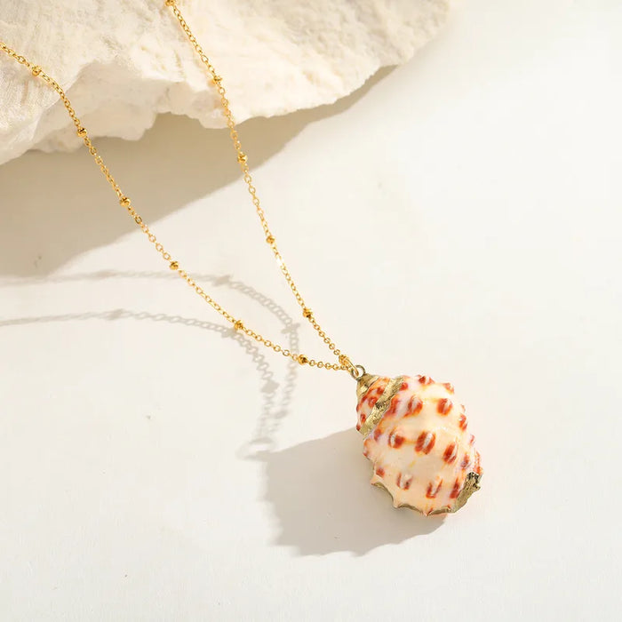 Sunset Shell Pendant
