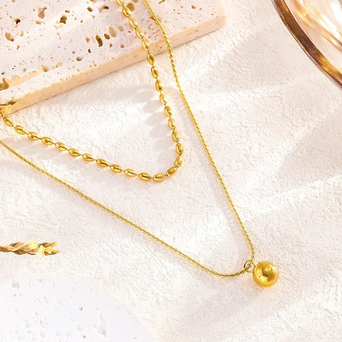 Aurora Glow Layered Necklace