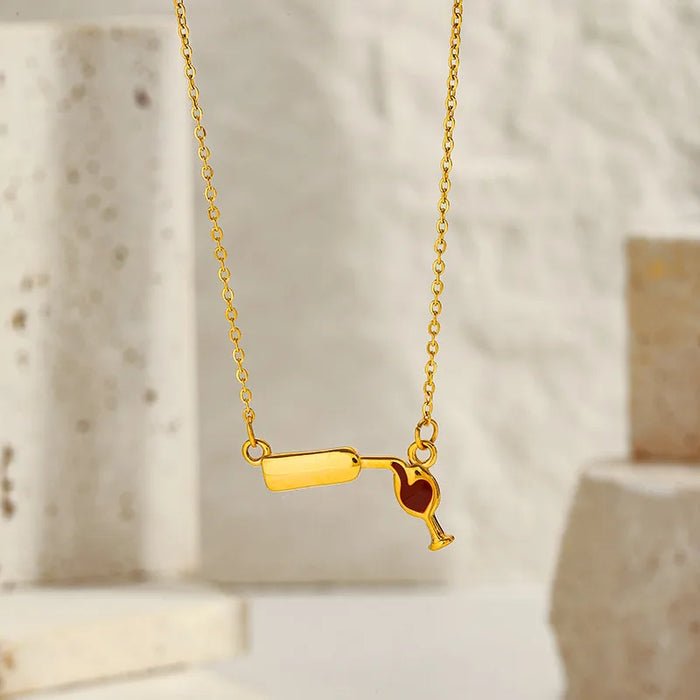 Pour Some Fun Necklace